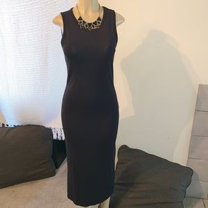 Old Navy Black Form Fitting Dress